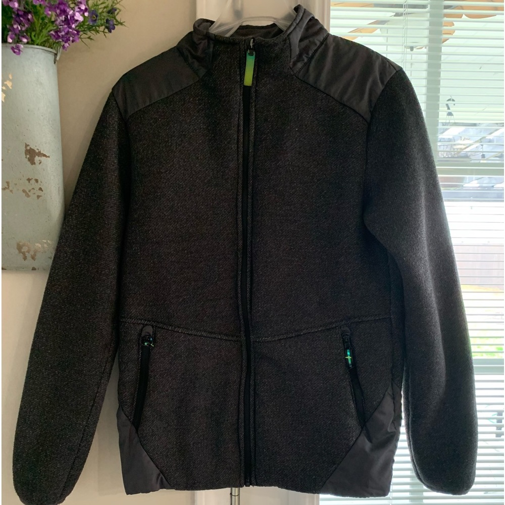 Boys Size 16-18 XL Champion Charcoal Gray Jacket